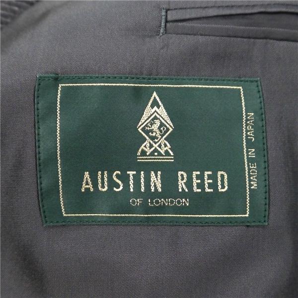 AUSTIN REED OF LONDON Luigi Botto 3ピース 3つボタン シングルスーツ BB7 XL ダークグレー ストライプ 秋冬 SO-35336 6NG011 | ブランド登録なし | 05