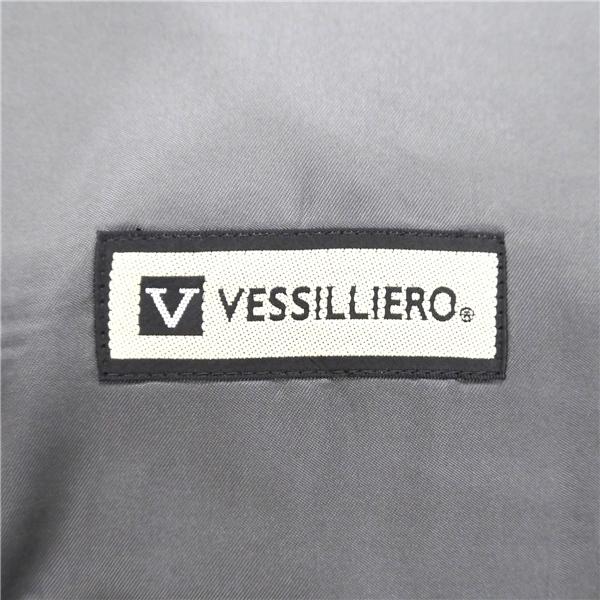 VESSILLIERO 3つボタン シングルスーツ E8 XL ダークグレー 暗灰色 ストライプ ツータック ゆったり 春秋冬 619853 6NG018 | ブランド登録なし | 04