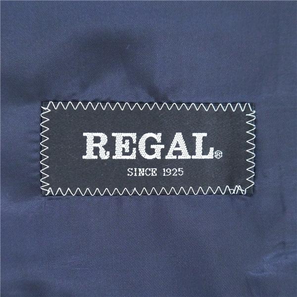 REGAL 2つボタン シングルスーツ BE6 XL ダークネイビー 濃紺色 ストライプ ツータック ゆったり 春秋冬 0003462-12 6NG030 | REGAL | 04