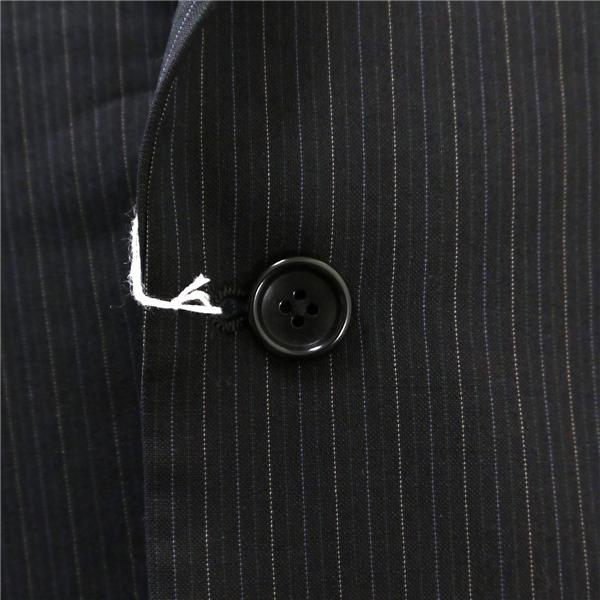 Nicola Gabriele FRANCO FERRARO UOMO 2パンツ 2つボタン シングルスーツ AB7 L ダークグレー ストライプ 春夏 3016 6NG056 | ブランド登録なし | 02