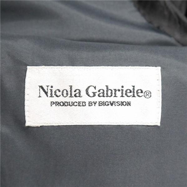 Nicola Gabriele FRANCO FERRARO UOMO 2パンツ 2つボタン シングルスーツ AB7 L ダークグレー ストライプ 春夏 3016 6NG056 | ブランド登録なし | 04