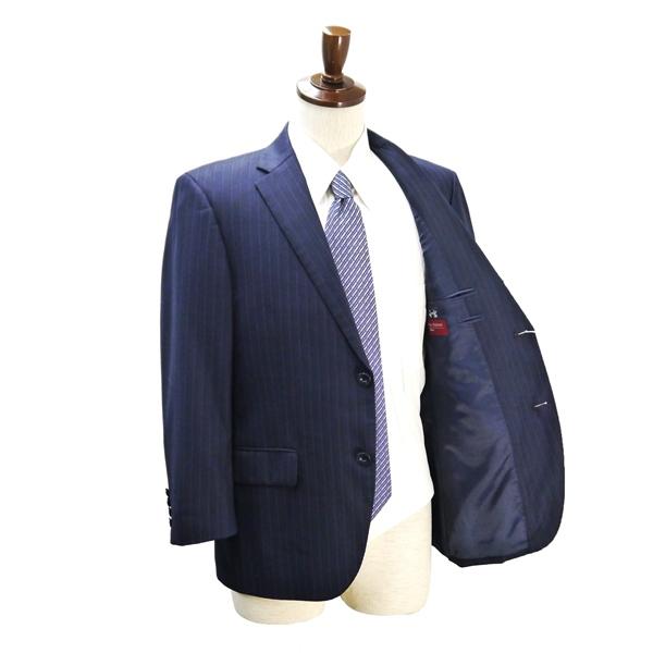 STUDIO by D'URBAN ダーバン SILK MIX FIBER 2つボタン シングルスーツ AB4 M ダークネイビー 春秋冬 3926400203-38 6NG058 | D'URBAN | 01