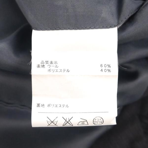 ELEFIT 2つボタンシングル スーツ 袖口3つボタン BB3 M ダークグレー ストライプ ワンタック 春秋冬対応 開き見せ 0139560 C 6NH027 | ブランド登録なし | 03