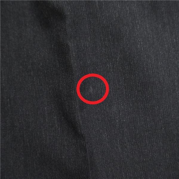Hampton Valley 3つボタンシングル スーツ 袖口3つボタン Y8 L ダークグレー 暗灰色 無地 ワンタック 春秋冬対応 開き見せ 6NH050 | ブランド登録なし | 06
