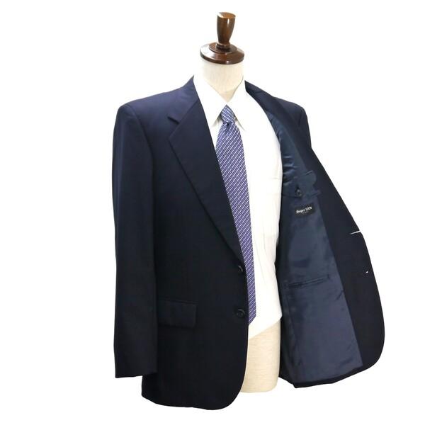 紳士服匠高砂屋 2つボタンシングル スーツ YA8 L ダークネイビー 無地 ワンタック 春秋冬対応 開き見せ 7014195 2355 0000 6NH070 | ブランド登録なし | 01