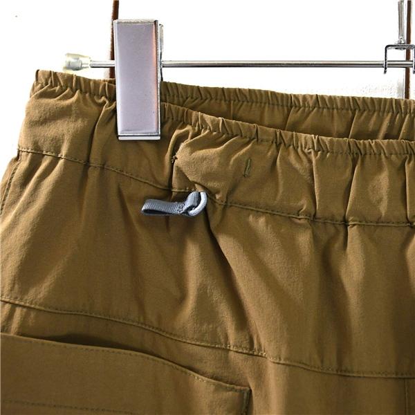 アクシーズクインエレメンツ AXESQUIN ELEMENTS ナイロン パンツ 二 / S ブラウン ドローコード付 登山 アウトドア 春夏対応 / 6TA002 | AXESQUIN | 02