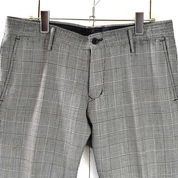 日本製 ヒステリックグラマー THEE HYSTERIC XXX ジィヒステリックトリプルエックス スラックス M / グレー グレンチェック / 6TA003 | THEE HYSTERIC XXX | 02