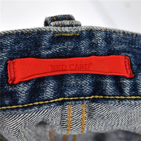 日本製 RED CARD TOKYO レッドカード ボタンフライ デニム パンツ ジーンズ ジーパン W30 / S ブルー ゲストリスト 71898 / 6TA004 | RED CARD TOKYO | 04
