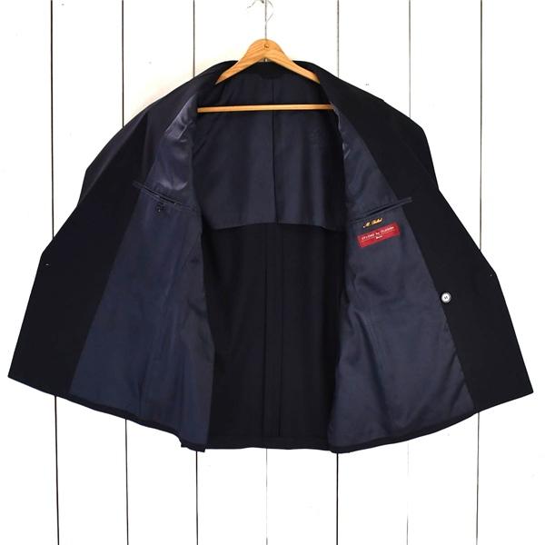 ダーバン STUDIO by D'URBAN 4つボタン ダブル ジャケット 90A4 / M ダークネイビー 袖口3つ釦 春夏秋対応 37623351 / 6TA009 | D'URBAN | 01