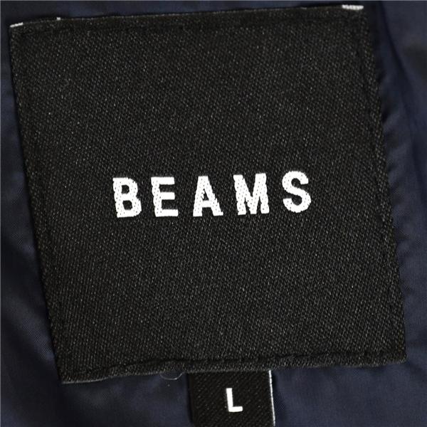 ビームス BEAMS 3つボタン シングル チェスターコート L ダークネイビー 袖口2つ釦 本切羽 秋冬対応 556-187 / 6TA011 | BEAMS | 03