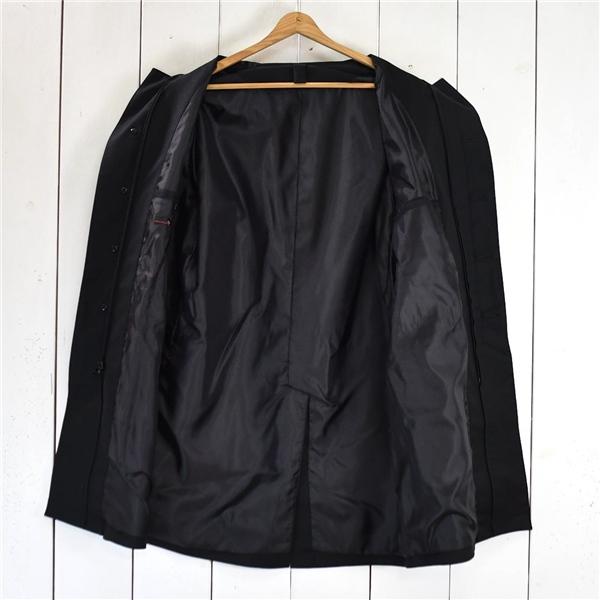 P.S.FA パーフェクトスーツファクトリー 比翼仕立て 5つボタンシングル ステンカラーコート XL ブラック 秋冬対応 NC72640209 / 6TA012 | Perfect Suit FActory | 01