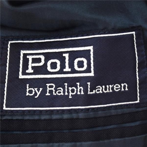ラルフローレン Polo 2つボタン シングル ジャケット A6 / L ダークネイビー 袖口4つ釦 日本製 アクティ21 SR-RL-NM-0001 / 6TA019 | POLO RALPH LAUREN | 03