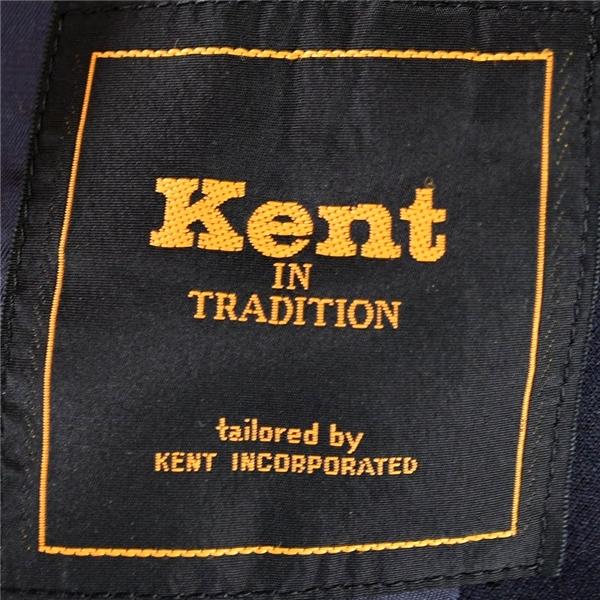 ケント Kent IN TRADITION 2つボタン シングル 金ボタン 紺ブレザー ジャケット 88A4 / S ダークネイビー 袖口4つ釦 KBW-30070 / 6TA022 | KENT | 03