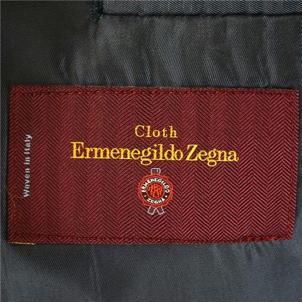 伊製エルメネジルドゼニア生地 Zegna 2つボタン シングル ジャケット M ダークネイビー 袖口4つ釦 春秋冬対応 6310332 / 6TA029 | ZEGNA | 03