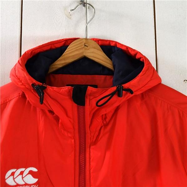 カンタベリー CANTERBURY OF NEWZEALAND フルジップアップ フード付 中綿 ナイロンジャケット M レッド 4031393S1H / 6TA042 | カンタベリー | 03