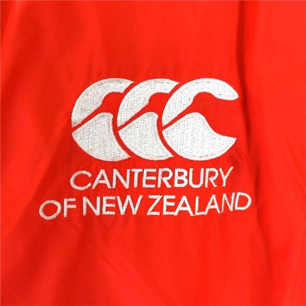 カンタベリー CANTERBURY OF NEWZEALAND フルジップアップ フード付 中綿 ナイロンジャケット M レッド 4031393S1H / 6TA042 | カンタベリー | 04