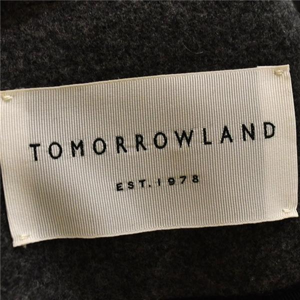 美品 トゥモローランド TOMORROWLAND カシミヤ混 2つボタン シングル ジャケット 48 / L ダークグレー 63-07-54-07030 / 6TA050 | TOMORROWLAND | 03