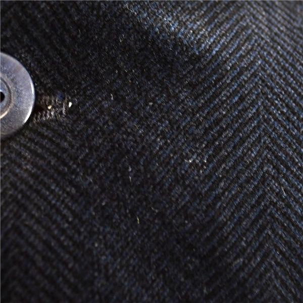 Niedieck brilliant velvet ドイツ製生地 コットン73％ 2つボタンシングル ベルベットジャケット BE6 L ブラック 袖口2つ釦 1164142 6TA054 | NIEDIECK VELVET | 02