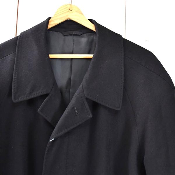 VITTORIO VENETO 伊製ロロピアーナ生地 カシミヤ100％ 比翼仕立て 5つボタンシングル コート L6 / XXL ブラック 6027756 / 6TA059 | Loro Piana | 03