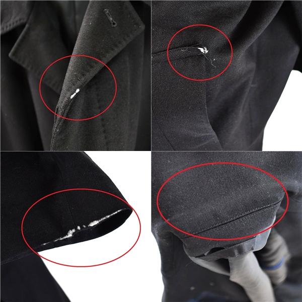 VITTORIO VENETO 伊製ロロピアーナ生地 カシミヤ100％ 比翼仕立て 5つボタンシングル コート L6 / XXL ブラック 6027756 / 6TA059 | Loro Piana | 06