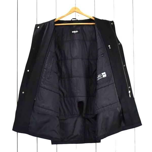 リーガル REGAL 比翼仕立て フルジップアップ 取外し可能中綿ライナー付 コート L ブラック チンストラップ 春秋冬対応 7202 / 6TA061 | REGAL | 01