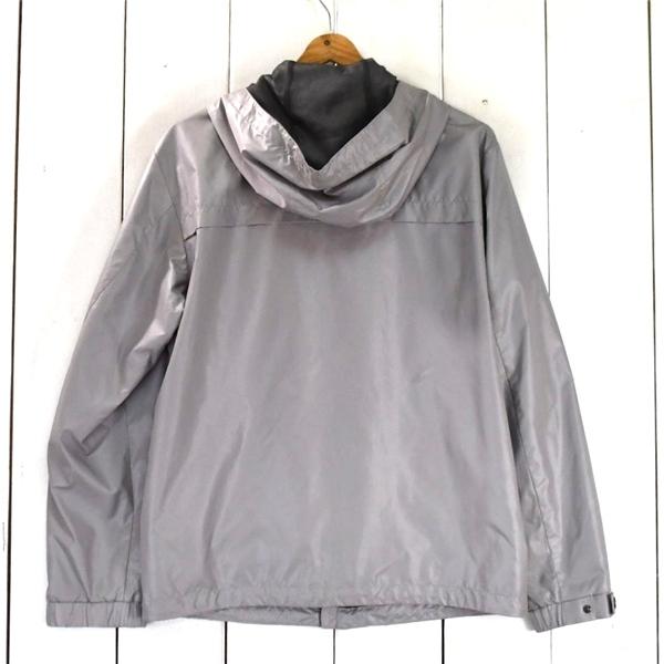 ユニクロ UNIQLO メッシュ仕様フード フルジップアップ ナイロンジャケット L グレー ドローコード付 春秋冬対応 312-060404 / 6TA064 | ユニクロ | 02