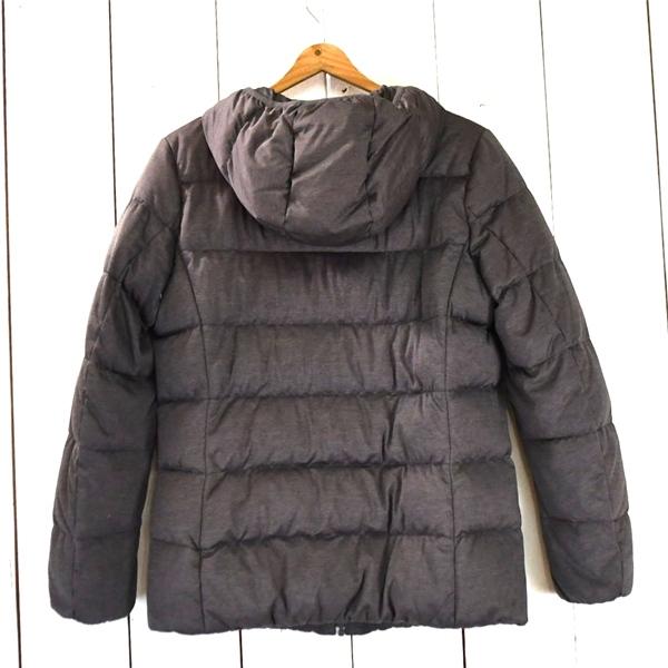 レディース）ユニクロ UNIQLO フード付 フルジップアップ ダウンジャケット M グレー 秋冬対応 211-079439 / 6TA065 | ユニクロ | 02
