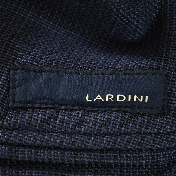 伊製 ラルディーニ LARDINI コットン混 4つボタン ダブル ジャケット 46 / S 濃紺 袖口4つ釦 本切羽 春秋対応 PL316AQ-11 / 6TB011 | LARDINI | 04