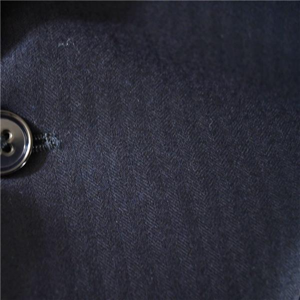 美品 ラルフローレン Polo 2つボタン シングル ジャケット S ダークネイビー シャドーストライプ 袖口4つ釦 春秋対応 日本製 / 6TB012 | POLO RALPH LAUREN | 02