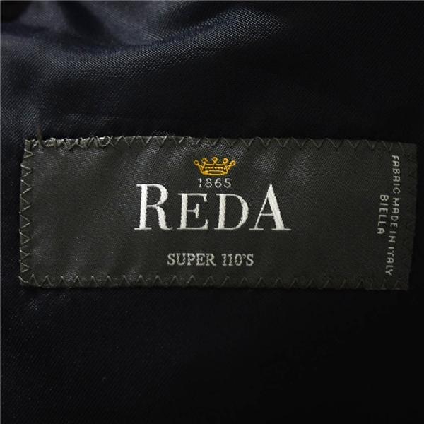 新品同様 美品 オンリー ONLY 伊製REDA生地 super110's 2つボタン シングル ジャケット 37 / S 濃紺 チェック 5-0122-42-828 / 6TB014 | ONLY | 04