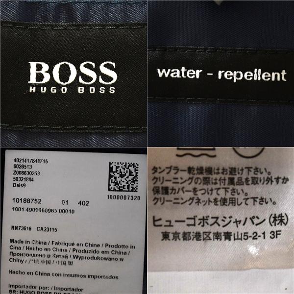 ヒューゴボス BOSS コットン混 4つボタンシングル コート 50 / XL ダークネイビー 総裏地仕上げ 秋冬対応 50321804 / 6TB017 | HUGO BOSS | 04