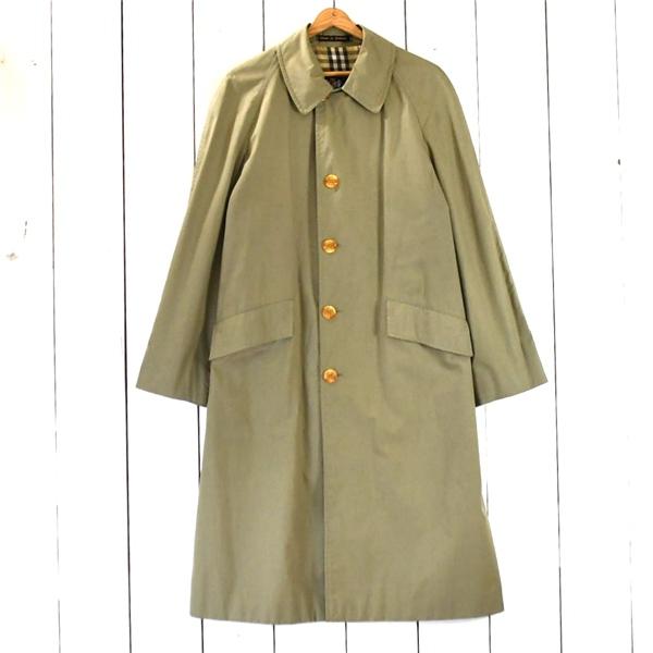 英国製 ROBERT HIRST サビルロウ Savile Row コットン混 5つボタンシングル ステンカラーコート XL ライトカーキ 春秋対応 / 6TB019 | ブランド登録なし