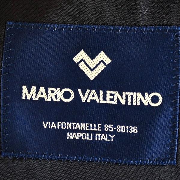 MARIO VALENTINO マリオヴァレンチノ 2つボタン シングル ジャケット BE6 / L ブラック 袖口4つ釦 春秋冬対応 7608A / 6TB022 | MARIO VALENTINO | 03