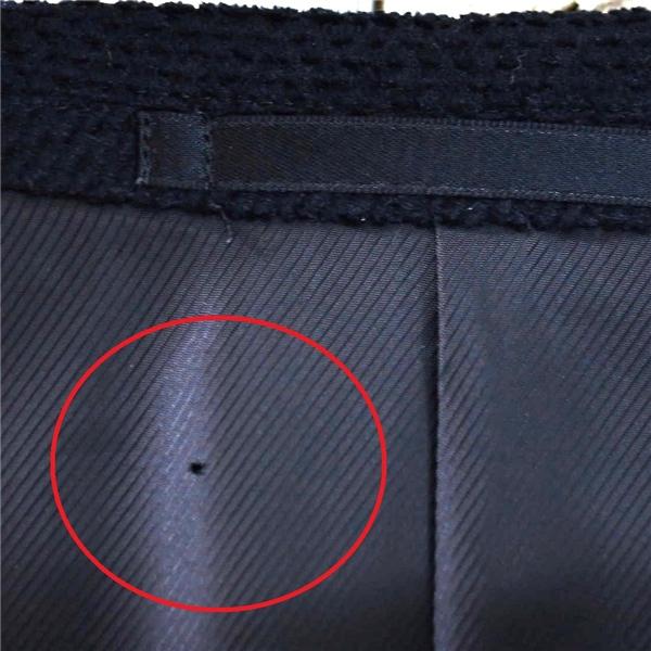 MARIO VALENTINO マリオヴァレンチノ 2つボタン シングル ジャケット BE6 / L ブラック 袖口4つ釦 春秋冬対応 7608A / 6TB022 | MARIO VALENTINO | 06