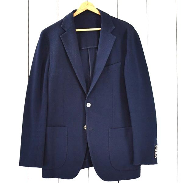 Maker's Shirt Kamakura 鎌倉シャツ コットン100％ 2つボタン シングル ジャケット 48 / L ダークネイビー 袖口4つ釦 ZKAP80 / 6TB023 | MAKER'S SHIRT KAMAKURA