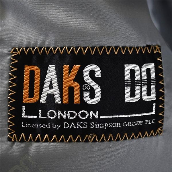 ダックス DAKS 2つボタン シングル ジャケット 94ABL4 / M カーキブラウン チェック 袖口3つ釦 秋冬対応 日本製 P-DW-253HP5 / 6TB028 | DAKS | 03