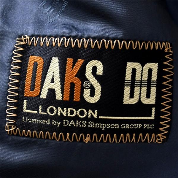 ダックス DAKS アルパカ混 モヘヤ混 2つボタン シングル ジャケット 94AB4 / M チャコールグレー 袖口3つ釦 日本製 E-DN-335CP / 6TB031 | DAKS | 03