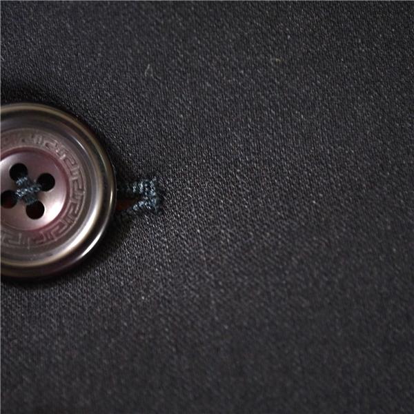 ジャンニヴェルサーチ GIANNI VERSACE 5つボタン シングル ジャケット 46R / XL ブラック 袖口1つ釦 春秋対応 ベルサーチ / 6TC001 | GIANNI VERSACE | 02