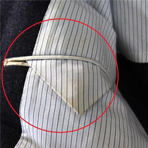 TOMORROWLAND カシミヤ混 3つボタン シングル 段返り ジャケット 48 / L ダークグレー 袖口3つ釦 本切羽 61-07-85-07102 / 6TC006 | TOMORROWLAND | 07