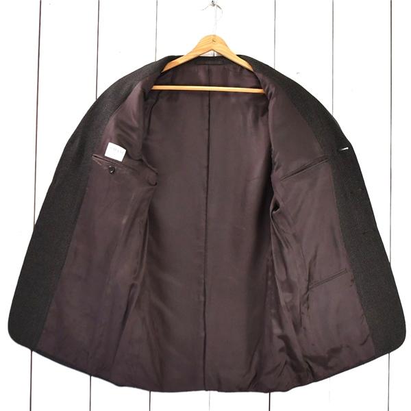 アルマーニコレッツォーニ ARMANI 3つボタン シングル ジャケット 46R / L ダークグレー 袖口3つ釦 春秋冬対応 F74044521-20 / 6TC009 | ARMANI COLLEZIONI | 01