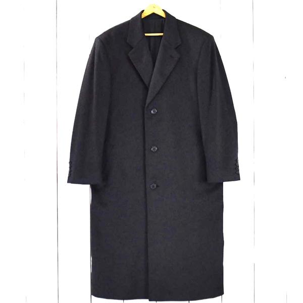 ルシック le CHIC INTERNATIONAL カシミヤ100％ 3つボタン シングル チェスターコート L ダークグレー 袖口4つ釦 50372787 / 6TC022 | ブランド登録なし