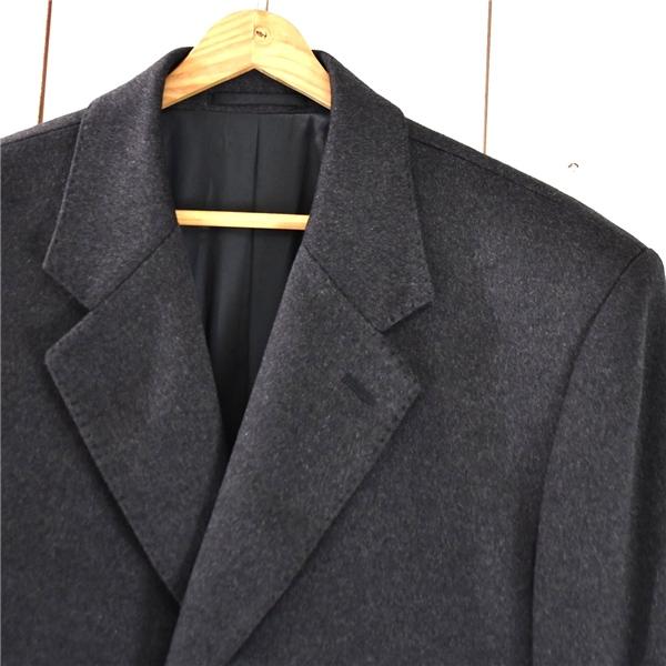 ルシック le CHIC INTERNATIONAL カシミヤ100％ 3つボタン シングル チェスターコート L ダークグレー 袖口4つ釦 50372787 / 6TC022 | ブランド登録なし | 03