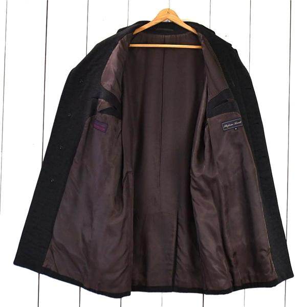 ステファノランディ Stefano Landi カシミヤ100％ 比翼仕立て 5つボタン シングル コート L ダークグレー 秋冬対応 15060 / 6TC023 | ブランド登録なし | 01