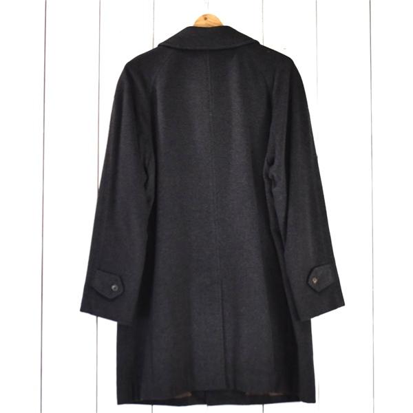 ステファノランディ Stefano Landi カシミヤ100％ 比翼仕立て 5つボタン シングル コート L ダークグレー 秋冬対応 15060 / 6TC023 | ブランド登録なし | 02