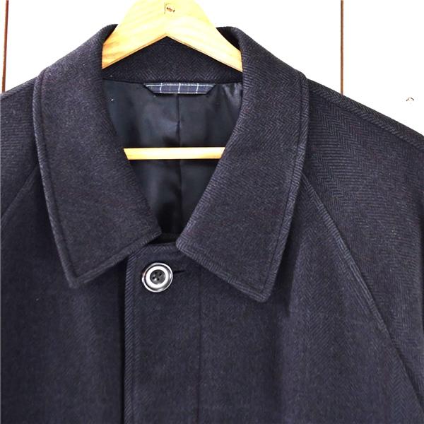 ハーディエイミス HARDY AMIES カシミヤ100％ 比翼仕立て 5つボタン シングル コート XL ダークグレー 秋冬対応 303253008 / 6TC024 | HARDY AMIES | 03