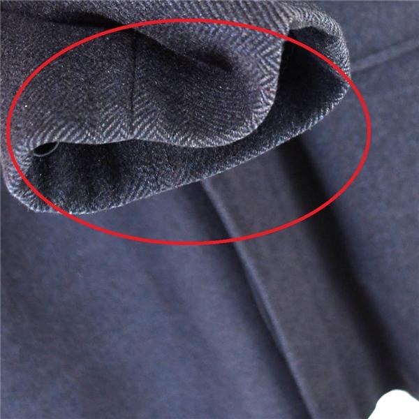 ハーディエイミス HARDY AMIES カシミヤ100％ 比翼仕立て 5つボタン シングル コート XL ダークグレー 秋冬対応 303253008 / 6TC024 | HARDY AMIES | 05