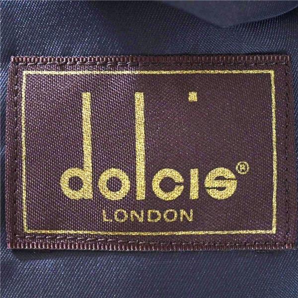 dolcis LONDON ドルシス 2つボタン シングル ジャケット AB5 / M チャコールグレー ウインドペン 袖口3つ釦 131-308-2831 / 6TC037 | ブランド登録なし | 03
