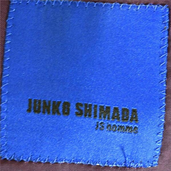 JUNKO SHIMADA 伊製生地 2つボタン シングル ジャケット A4 / M ダークネイビー 袖口3つ釦 背抜き 秋冬対応 G202J575-0 / 6TC050 | JUNKO SHIMADA | 03