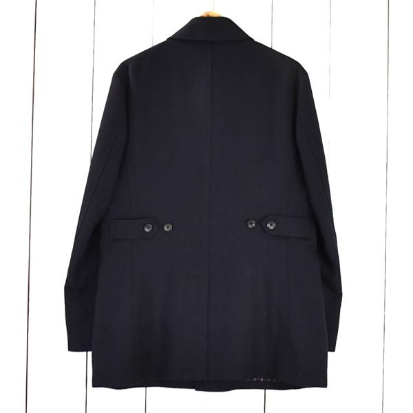 スーツカンパニー カシミヤ混 比翼仕立て 5つボタン シングル コート L ブラック チンストラップ付 総裏地仕上げ 春秋冬対応 7132 / 6TC052 | SUIT SQUARE | 02