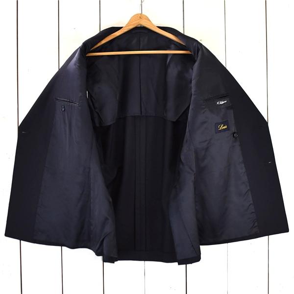 ルイス Louis 金ボタン 6つボタン ダブル 紺ブレザージャケット AB6 / L ダークネイビー 袖口4つ釦 日本製 春夏対応 SLBXB523400 / 6TC062 | ブランド登録なし | 01